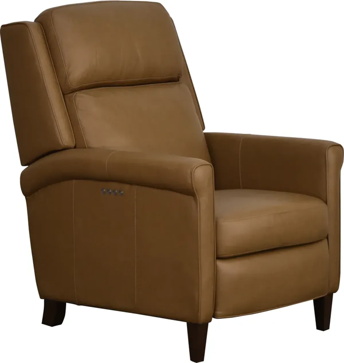 Lunae & Company RC523 LEATHER RECLINER-PECAN