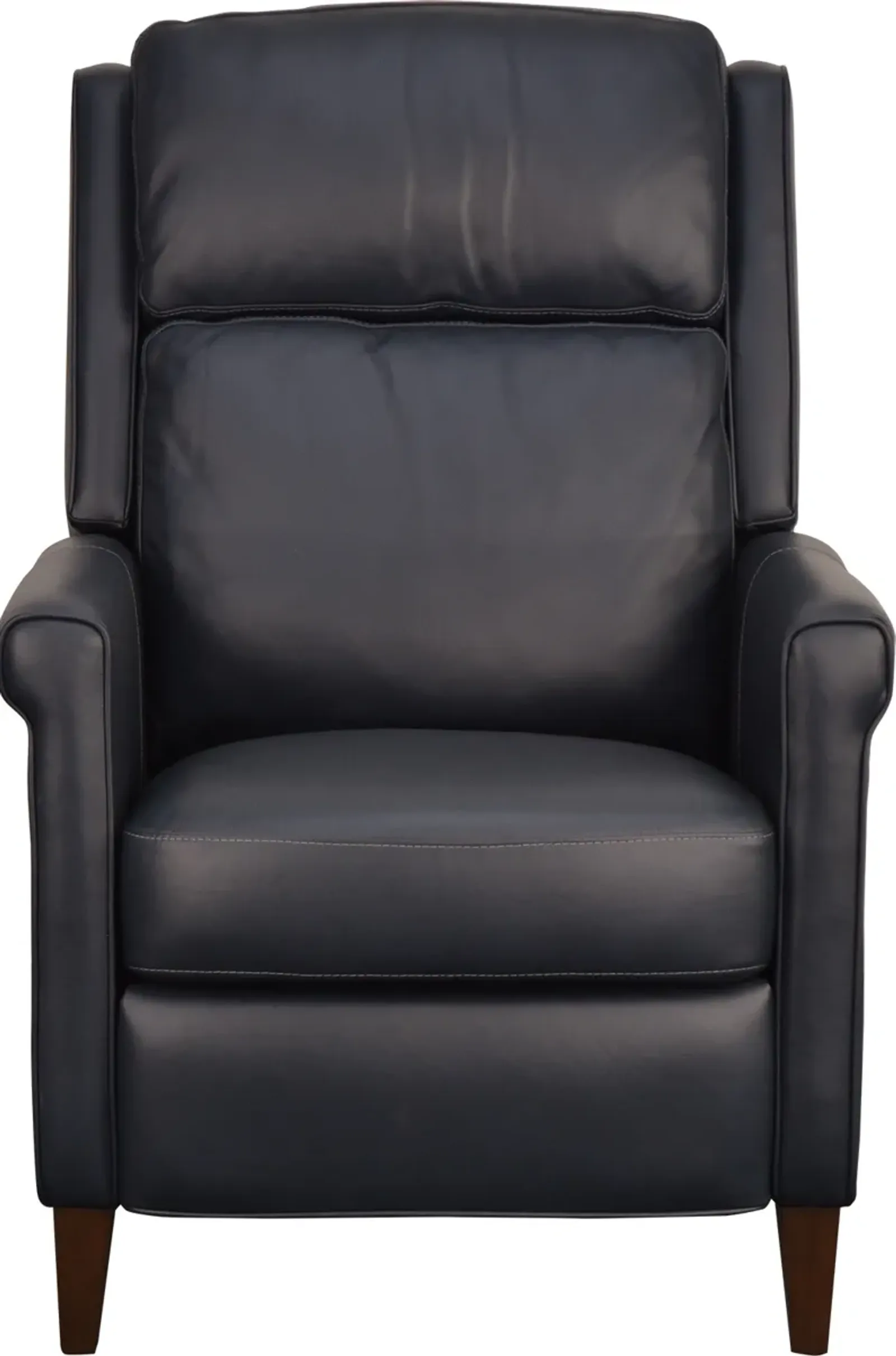 Lunae & Company RC523 LEATHER RECLINER-NAVY