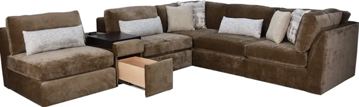 Smith Brothers GABBY 7 PC SECTIONAL