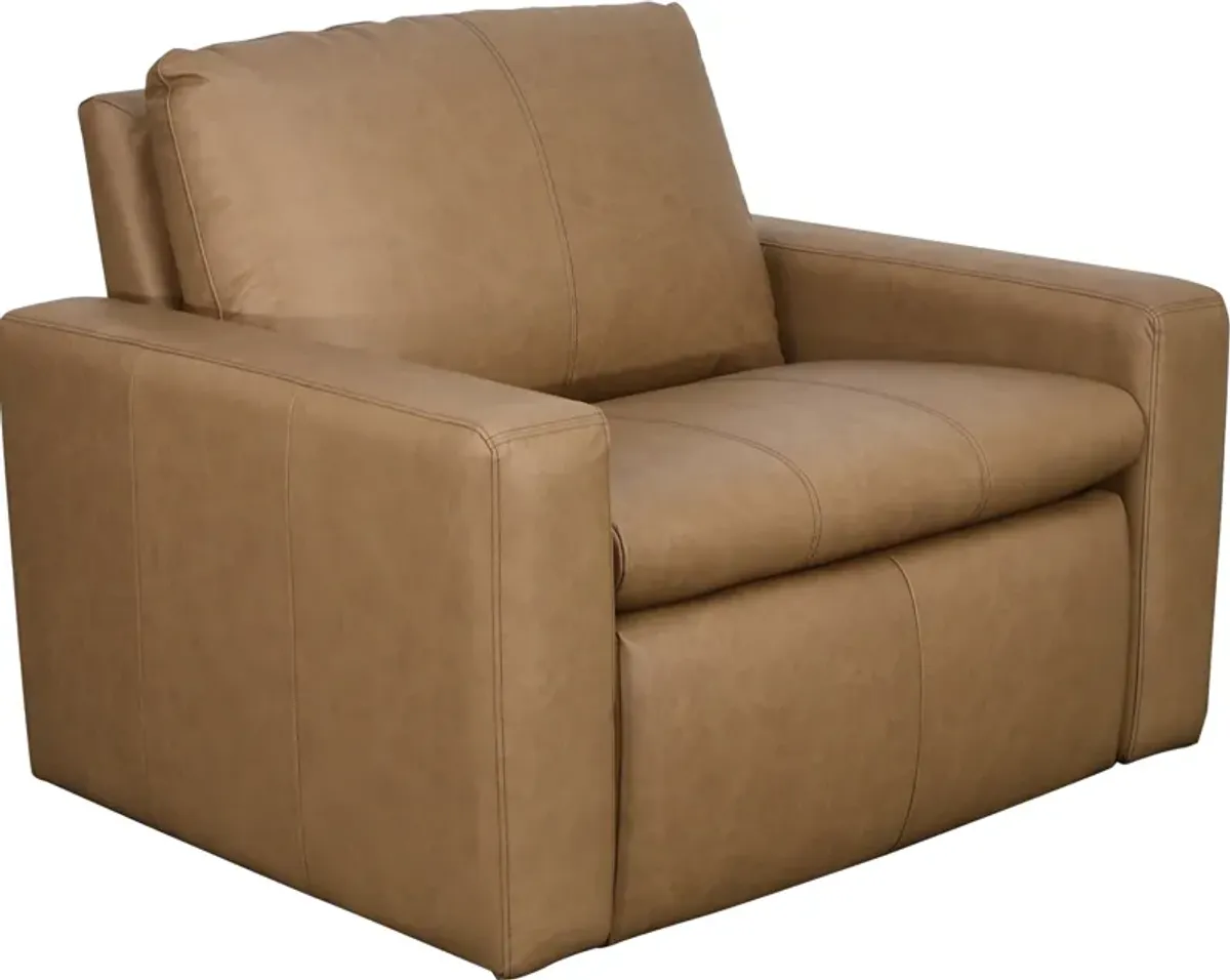 Elran Furniture BLANCHE LEATHER RECLINER-P1