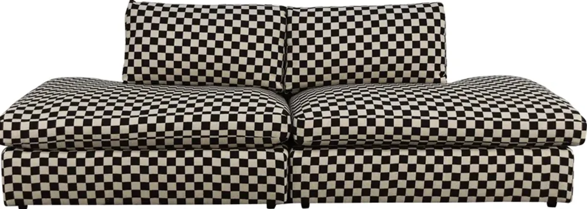 Flexsteel SKY II 2PC SOFA - EBONY