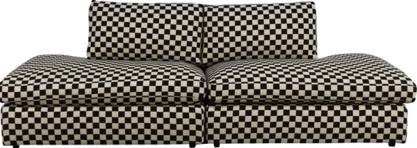 Flexsteel SKY II 2PC SOFA - EBONY