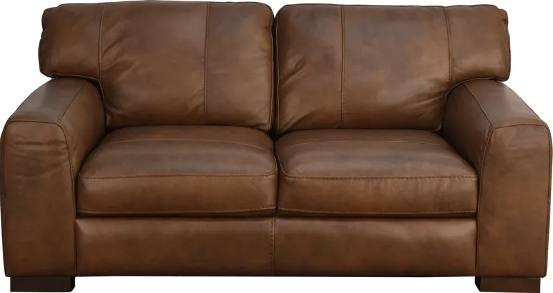 Bella Casa DUTTON LOVESEAT-CHOCOLATE