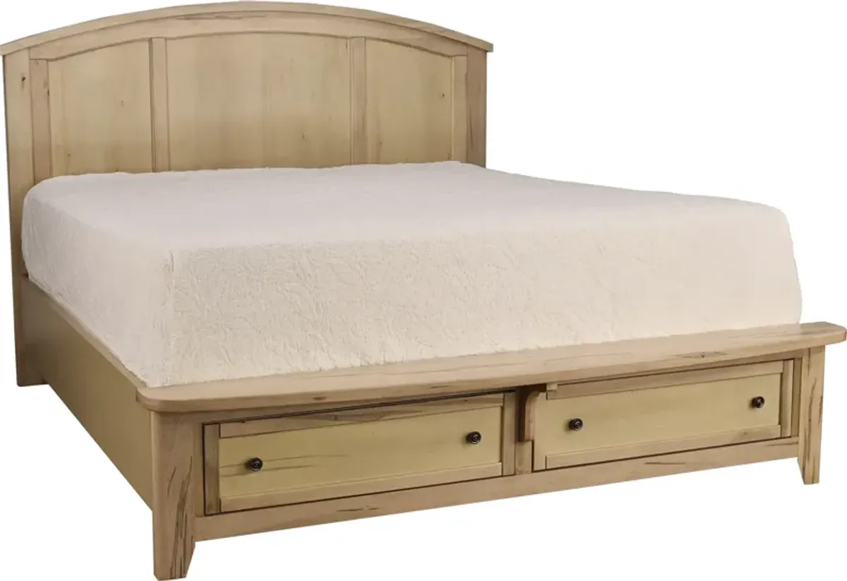 Vaughan-Bassett Furniture Company WOODBRIDGE KING STORAGE BED