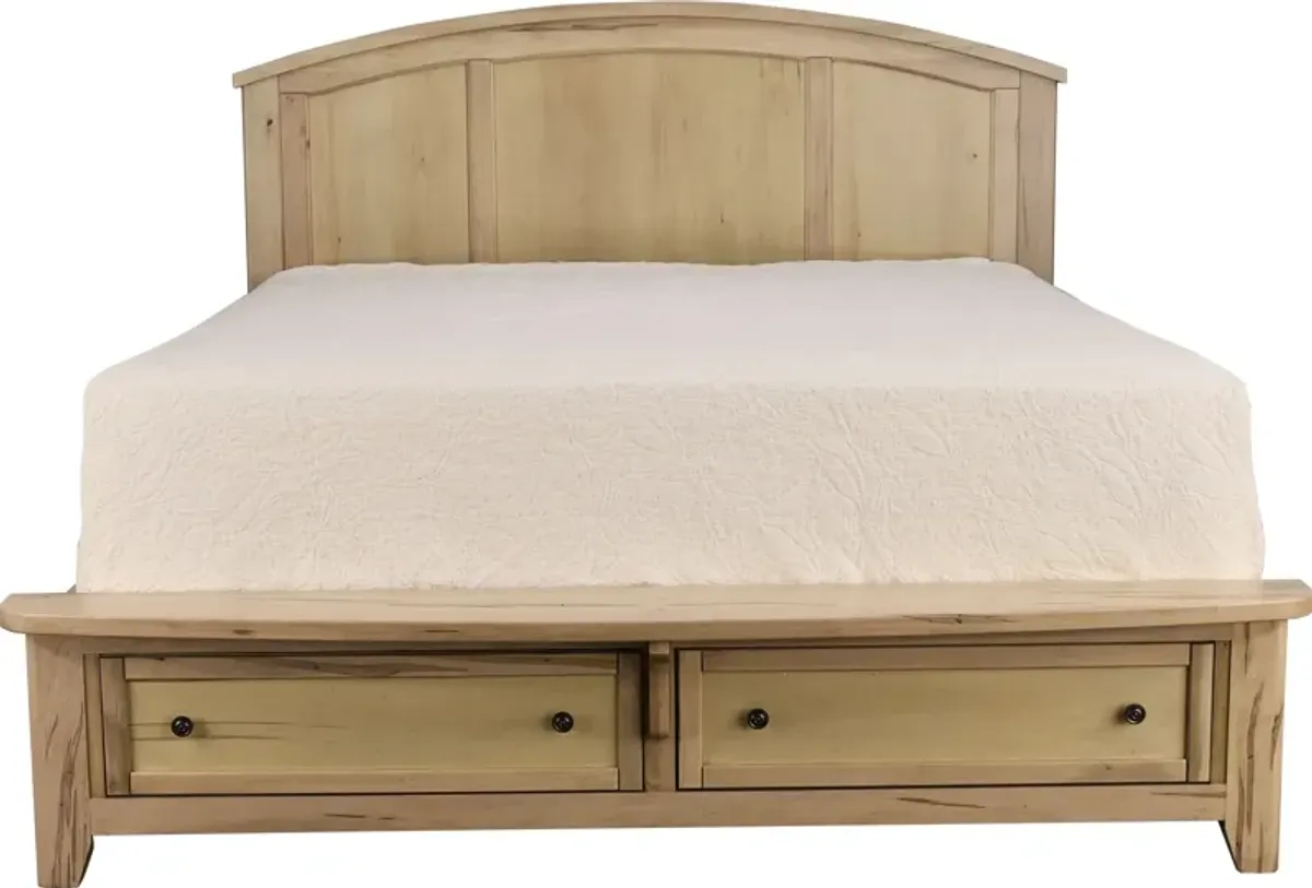 Vaughan-Bassett Furniture Company WOODBRIDGE KING STORAGE BED