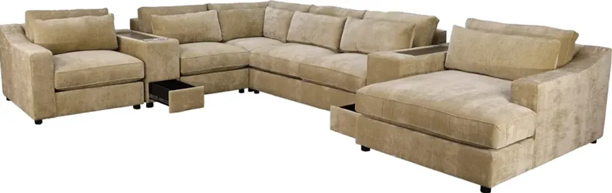 Max Home SOUND LOUNGE 7PC SECTIONAL