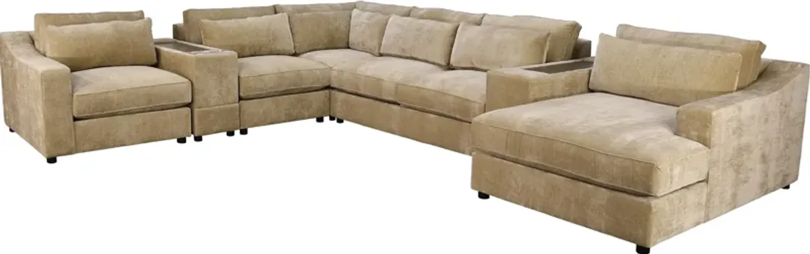 Max Home SOUND LOUNGE 7PC SECTIONAL