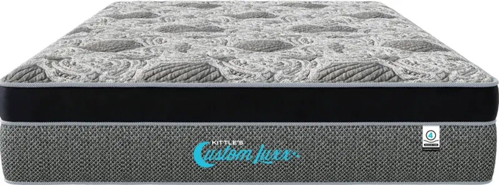 Custom Luxx CUSTOM 4 CAL KING MEDIUM FIRM MATTRESS ONLY