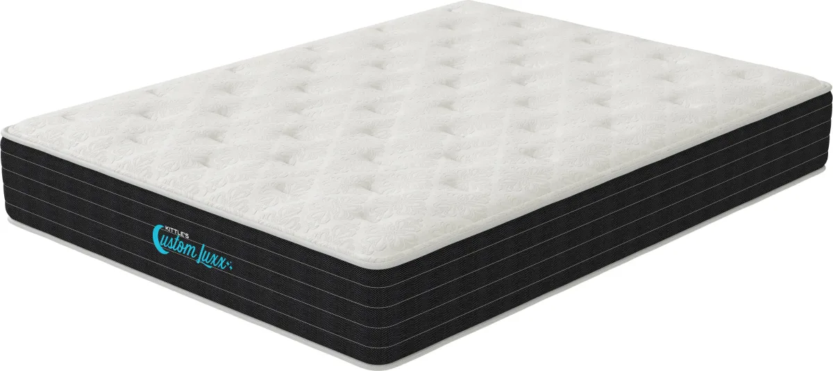 Custom Luxx WHITE ICE CN TWIN PLUSH MATTRESS ONLY