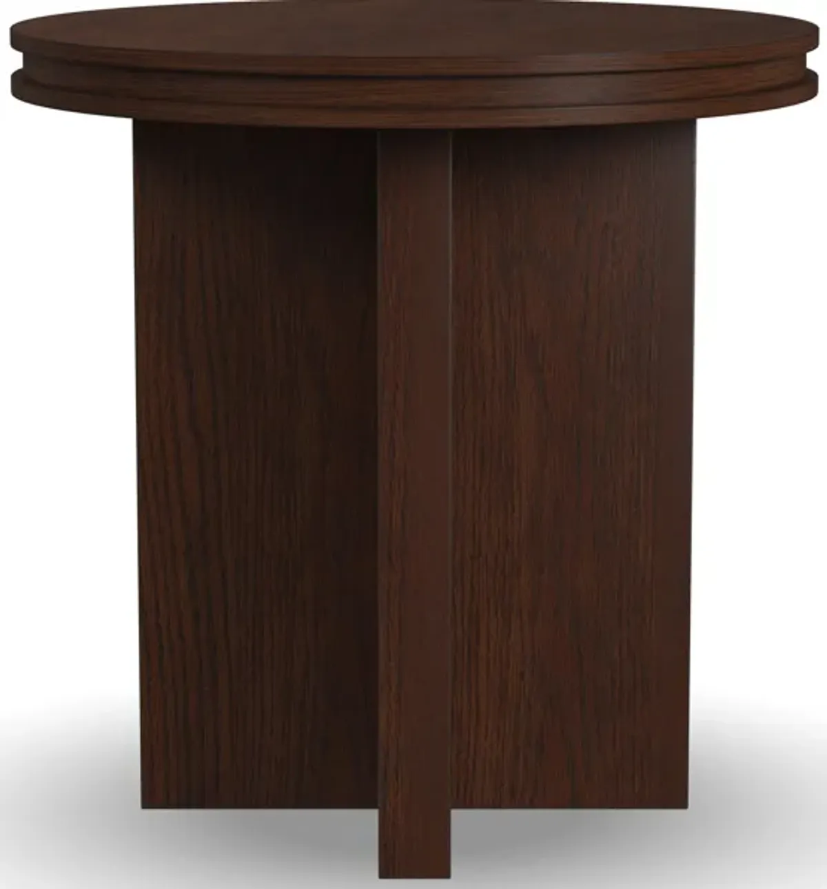 Flexsteel WATERFALL ROUND END TABLE