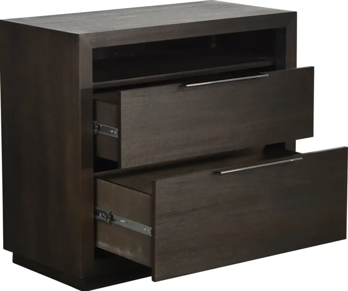 Modus Furniture OXFORD 2 DRAWER NIGHTSTAND