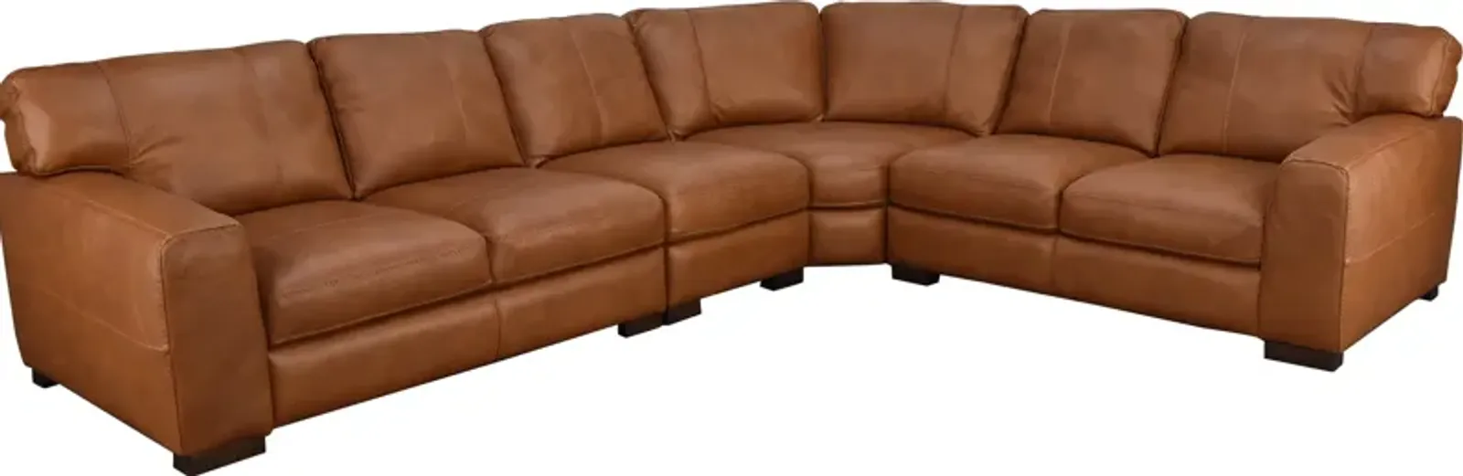 Bella Casa DUTTON 4 PC LEATHER SECTIONAL