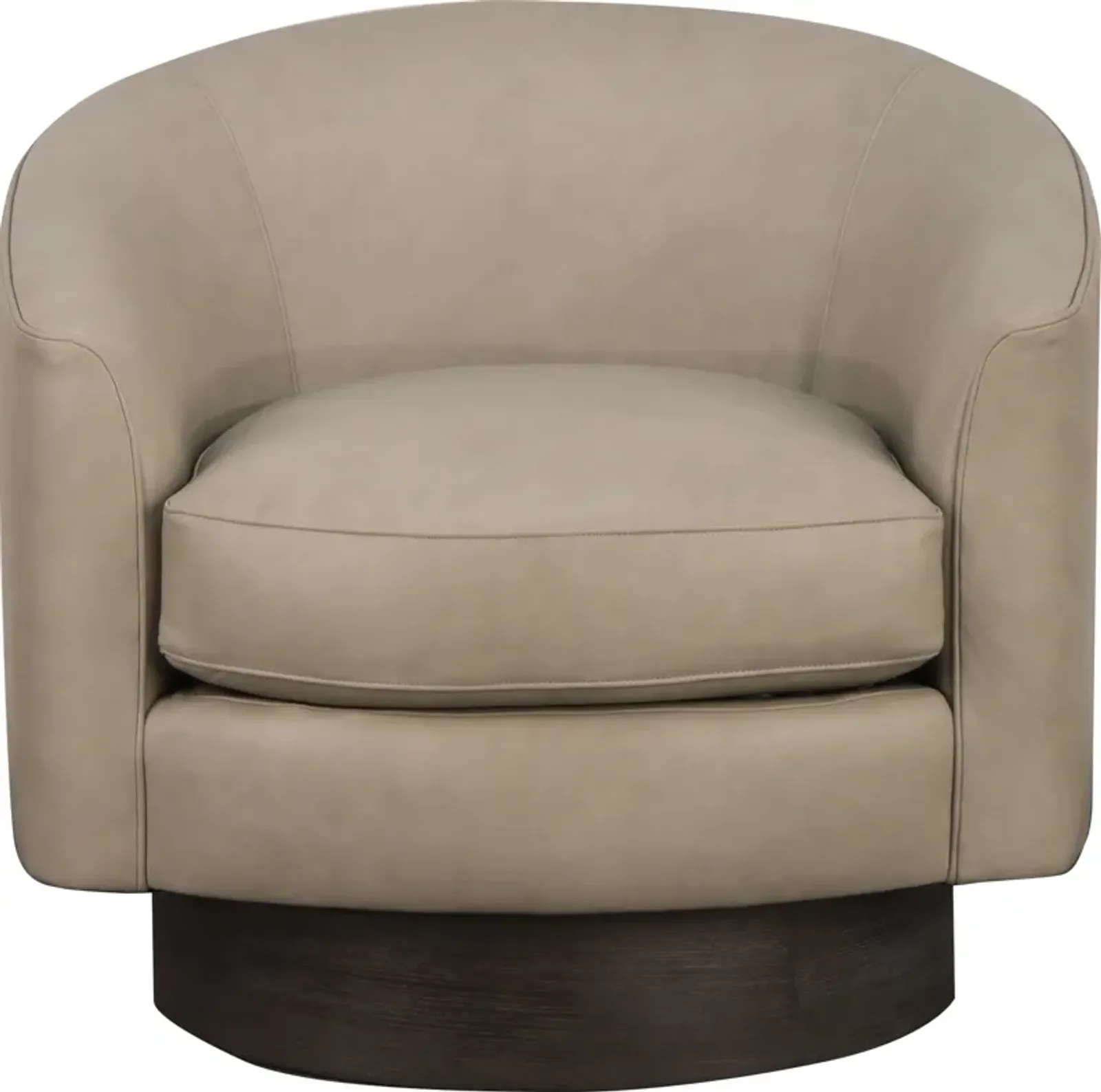 Bernhardt CAMINO LEATHER SWIVEL CHAIR