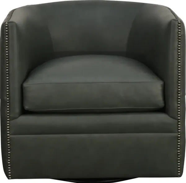 Bernhardt PALAZZO LEATHER SWIVEL CHAIR