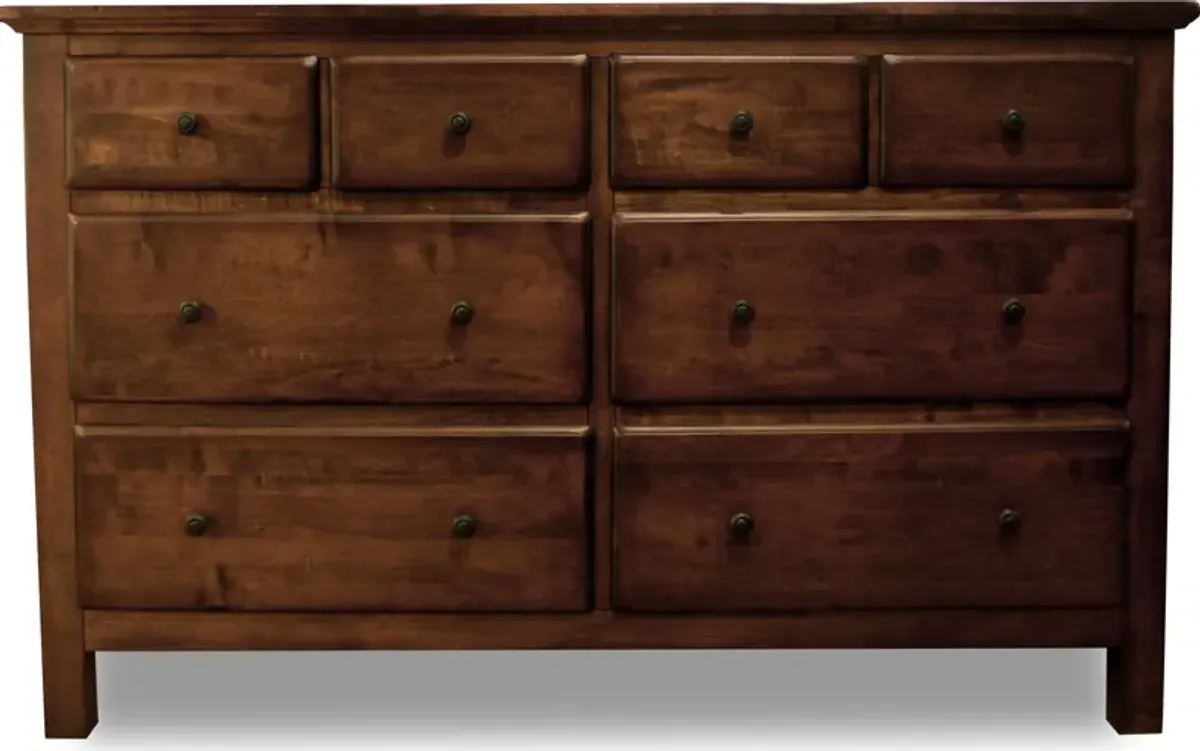 Daniel's Amish Lewiston 8 Drawer Dresser