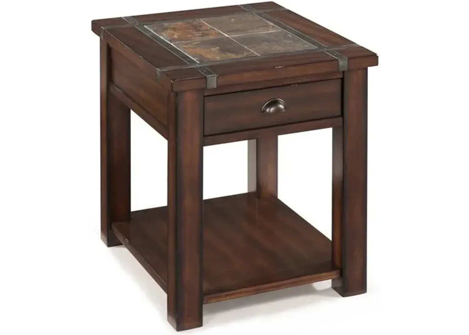 Magnussen Home Roanoke Rectangular End Table