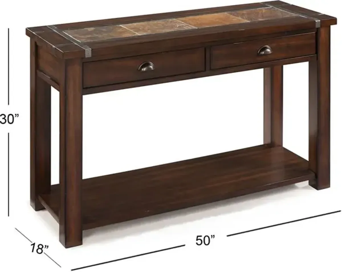 Magnussen Home Roanoke Rectangular Sofa Table