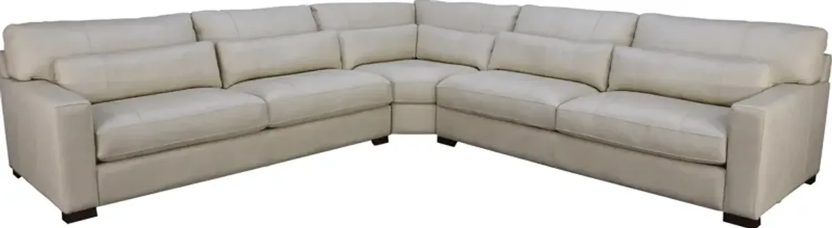 Bella Casa NEVADO 3 PC SECTIONAL-IVORY