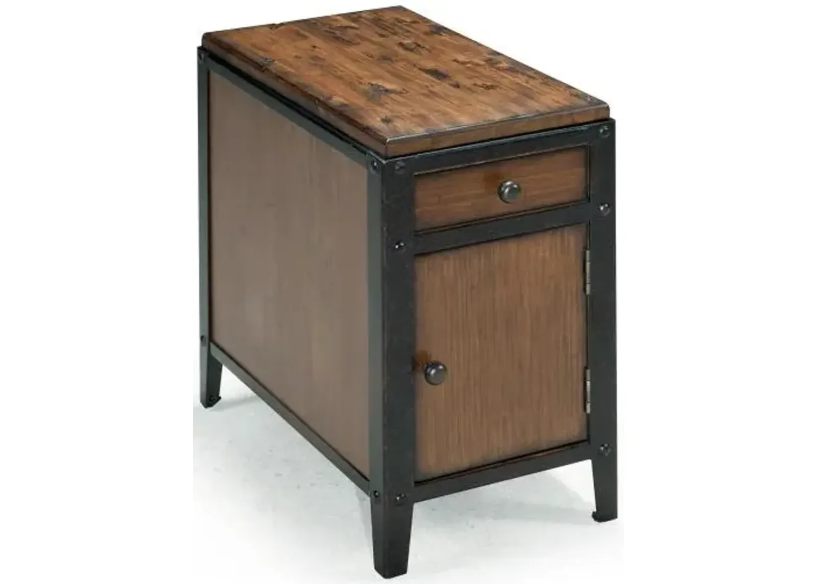 Magnussen Home Pinebrook Chairside Door End Table