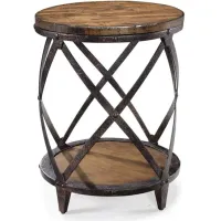 Magnussen Home Pinebrook Round Accent Table