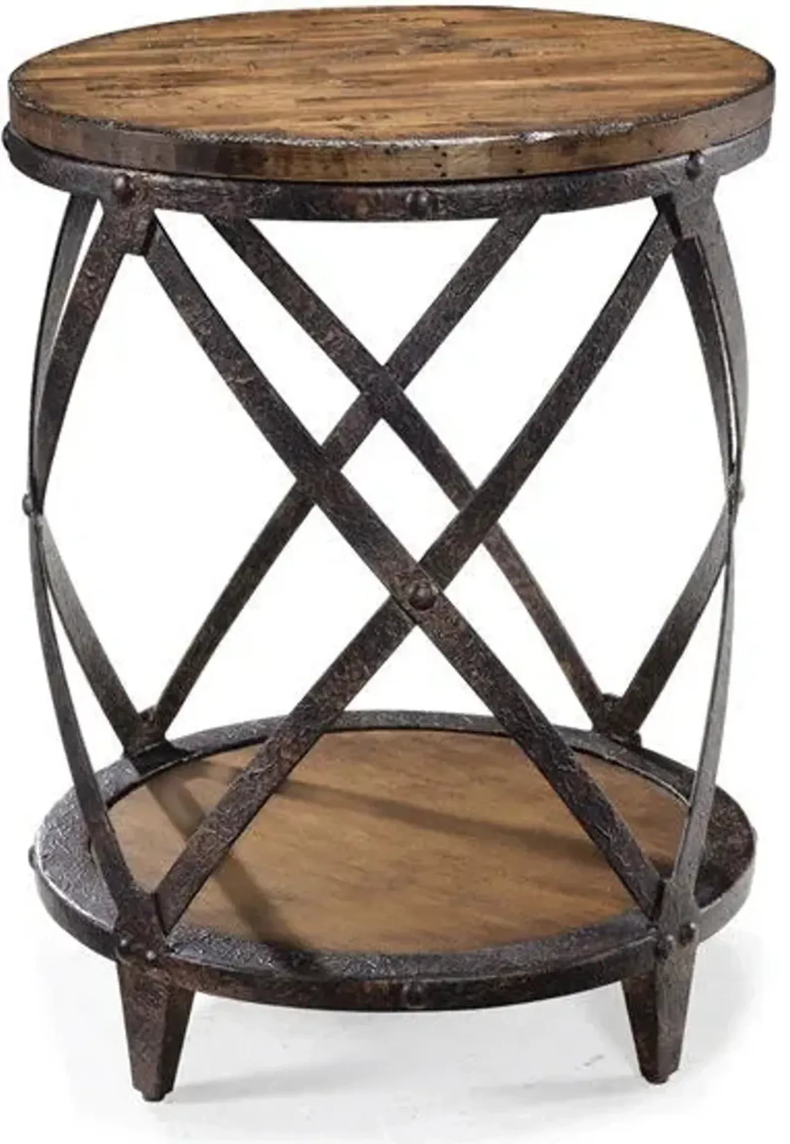 Magnussen Home Pinebrook Round Accent Table