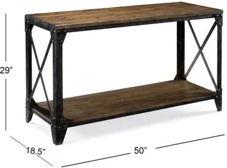 Magnussen Home Pinebrook Rectangular Sofa Table