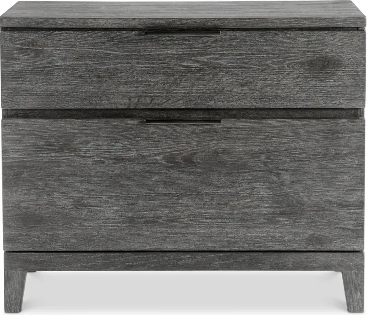 Bernhardt Loft MENTON 2 DRAWER NIGHTSTAND