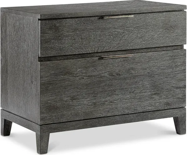 Bernhardt Loft MENTON 2 DRAWER NIGHTSTAND