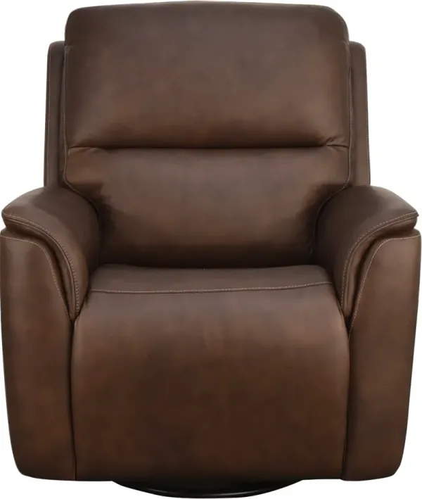 Flexsteel HENRY SWIVEL GLIDER -P5ZG-BURNT