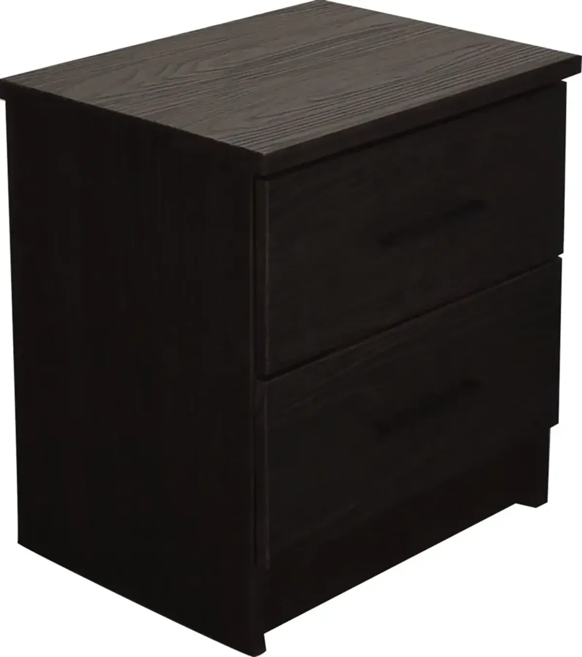 Innovations EBONY TWO DRAWER NIGHTSTAND