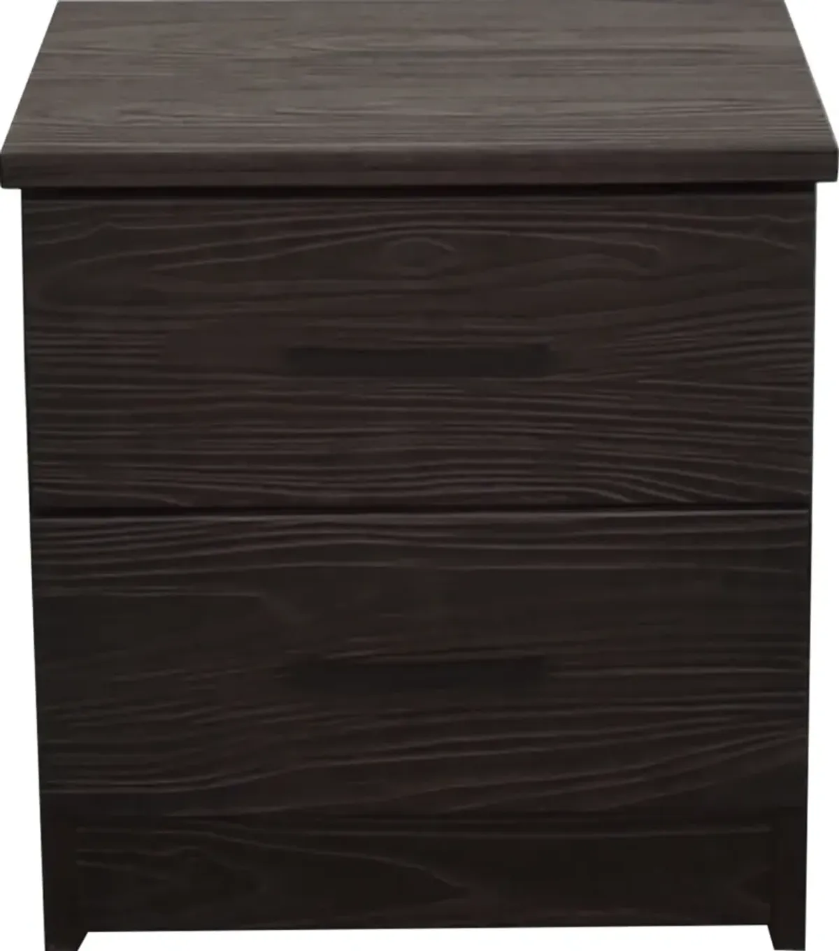 Innovations EBONY TWO DRAWER NIGHTSTAND