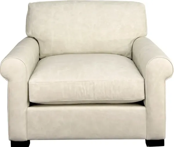 Max Home KEYSTONE LEATHER CHAIR 1/2