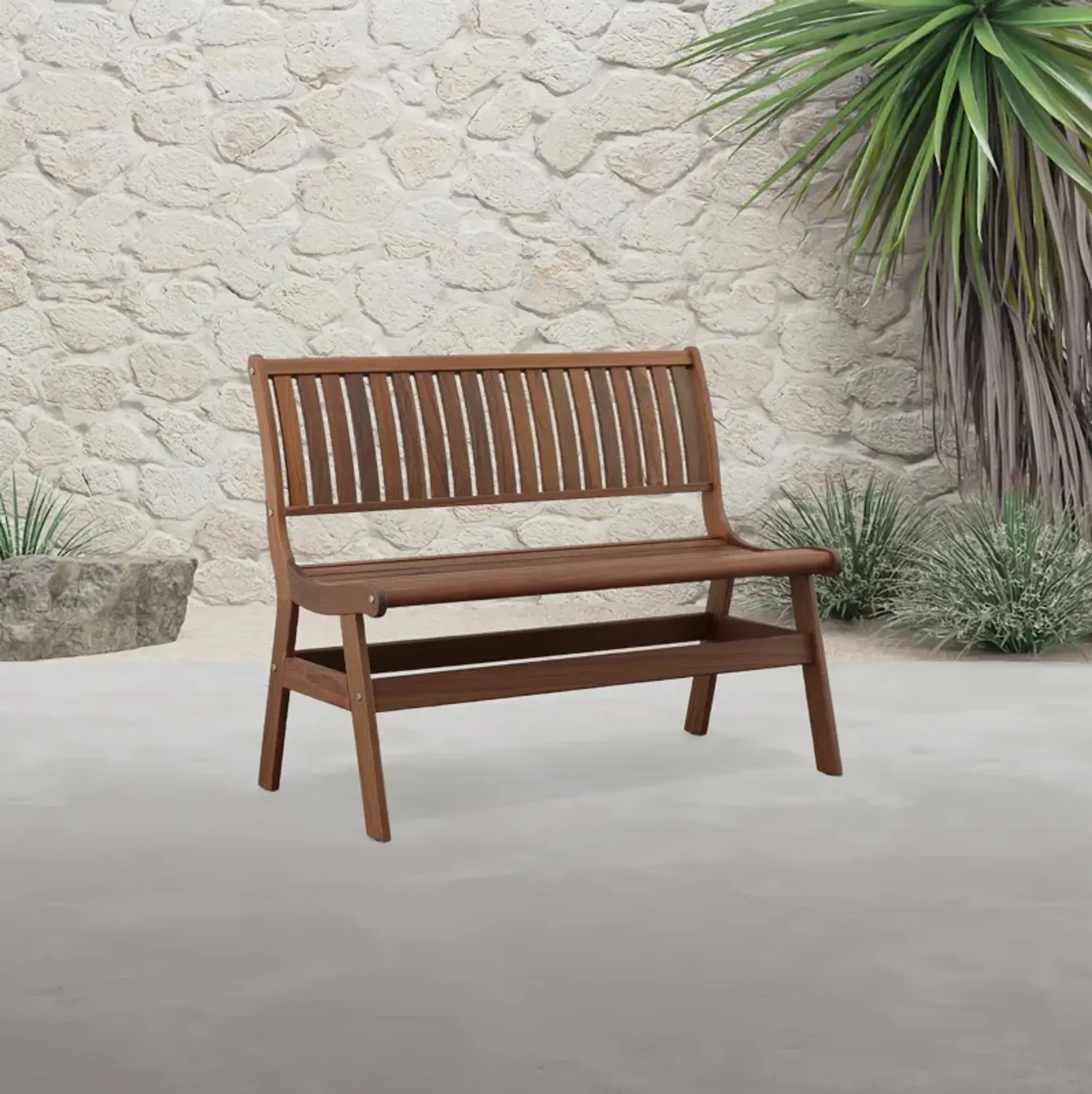 Jensen Outdoor Amber Bench Kittles Furniture | Furniture.com