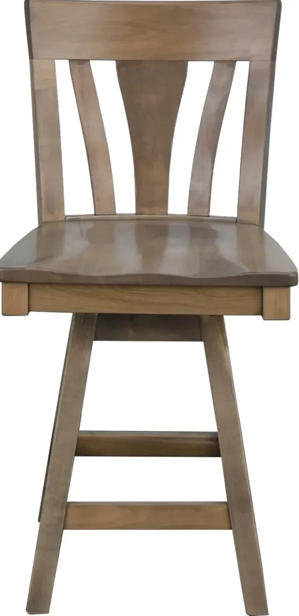 Daniel's Amish TULIP COUNTER SWIVEL STOOL
