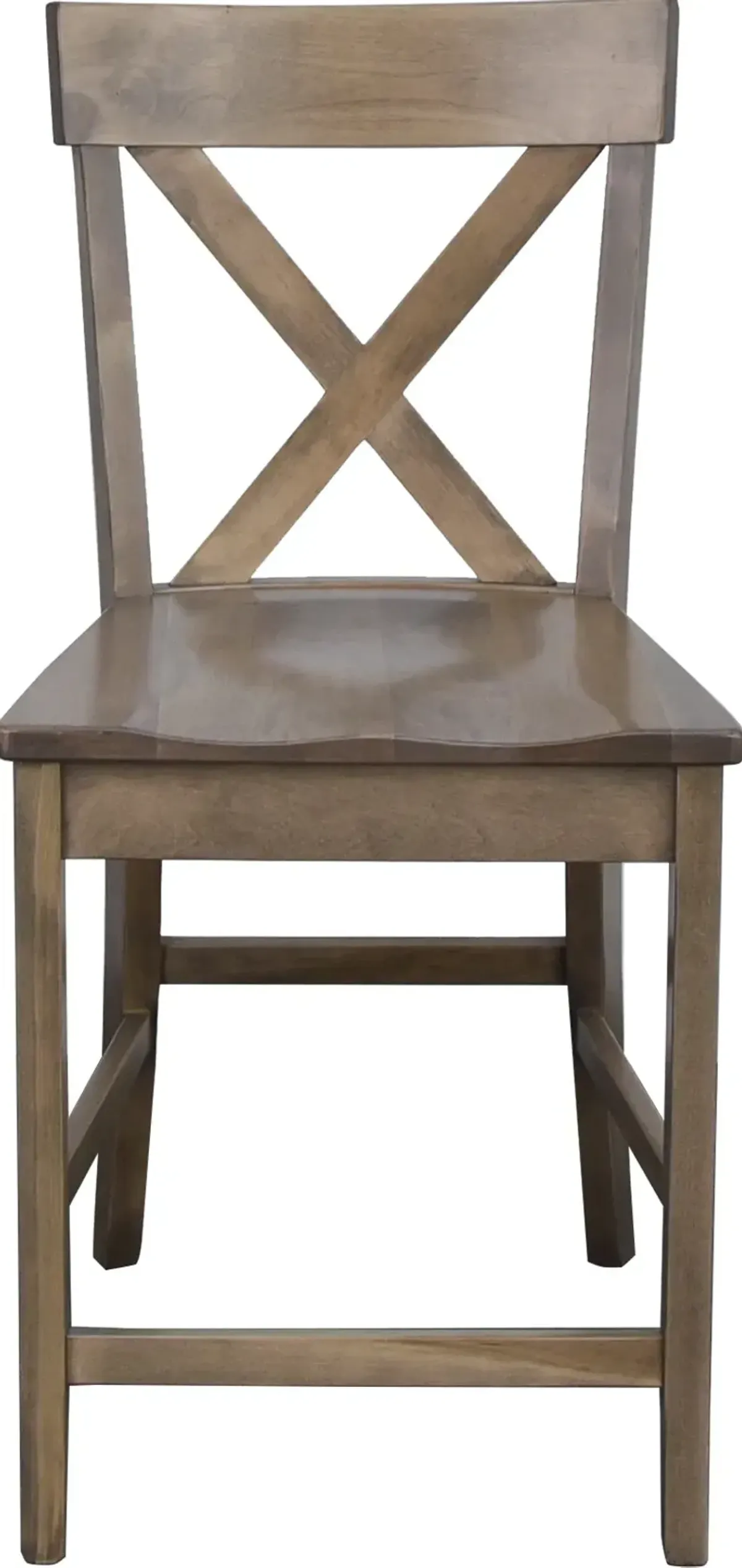 Daniel's Amish X BACK COUNTER STOOL