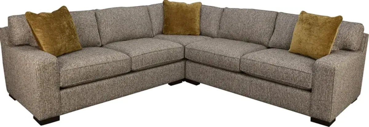 Max Home HARLOW 3PC SECTIONAL-GEL SEAT