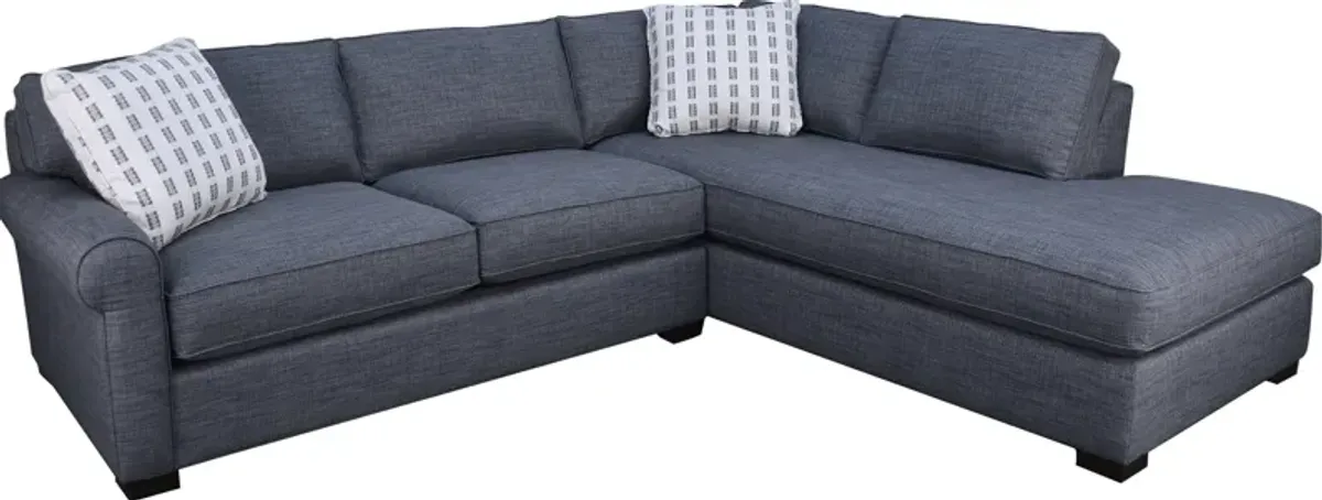 Max Home TINA 2PC SECTIONAL-GEL SEATING