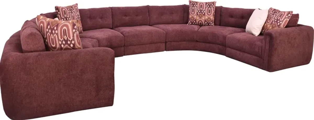 Jonathan Louis International DEAN 5 PC SECTIONAL
