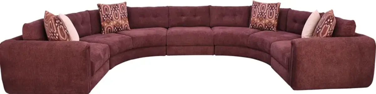 Jonathan Louis International DEAN 5 PC SECTIONAL