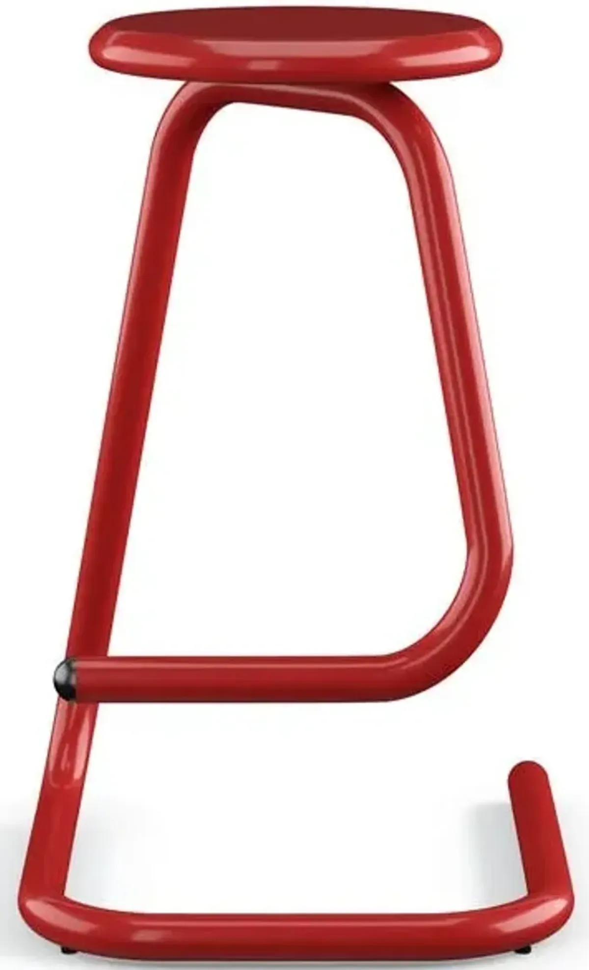 Amisco PAPERCLIP COUNTER STOOL-RED