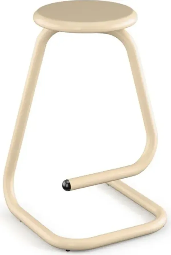 Amisco PAPERCLIP COUNTER STOOL-BUTTER