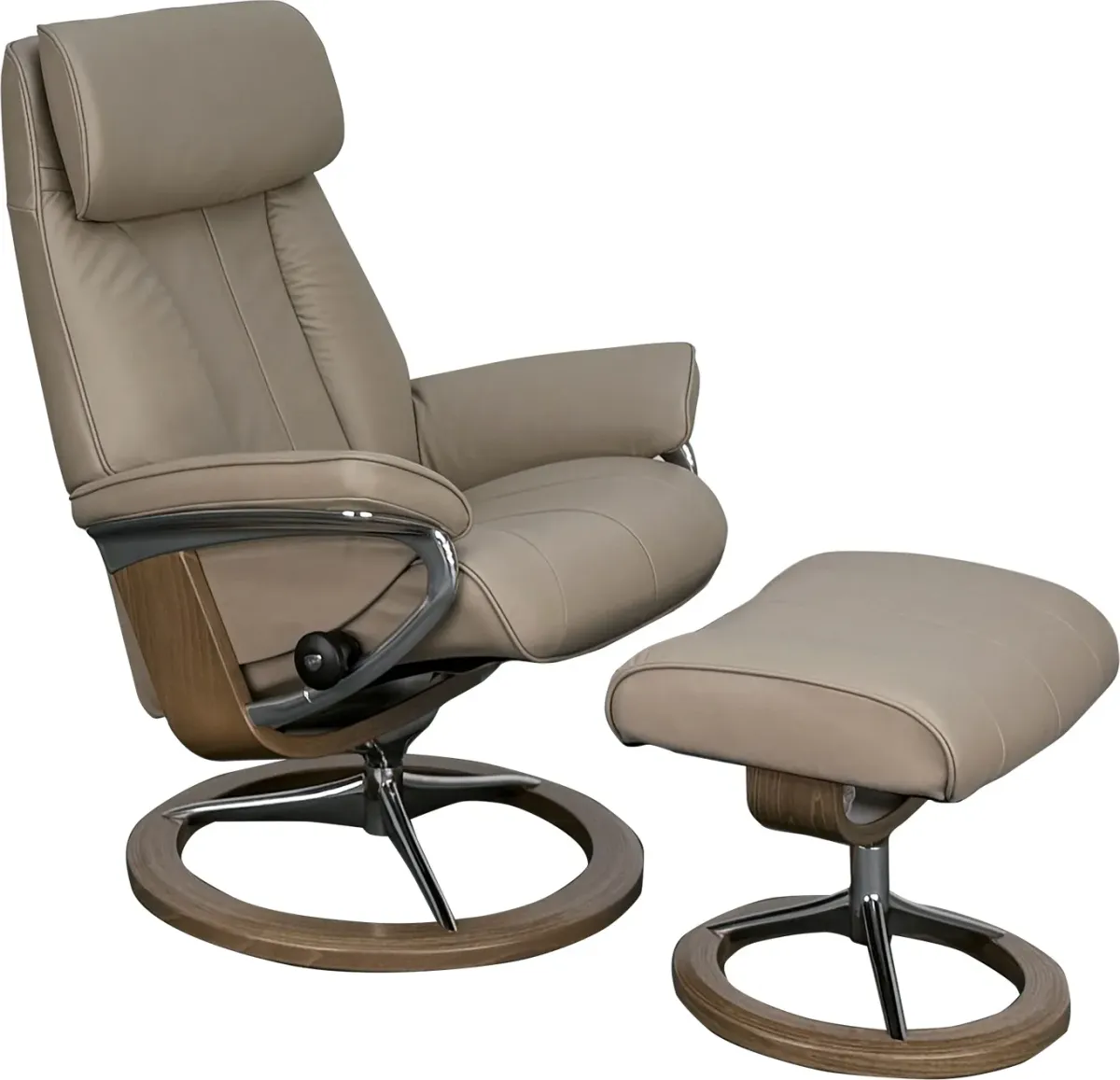 Stressless by Ekornes PAUL-MEDIUM CHAIR/OTTO-SIGNA