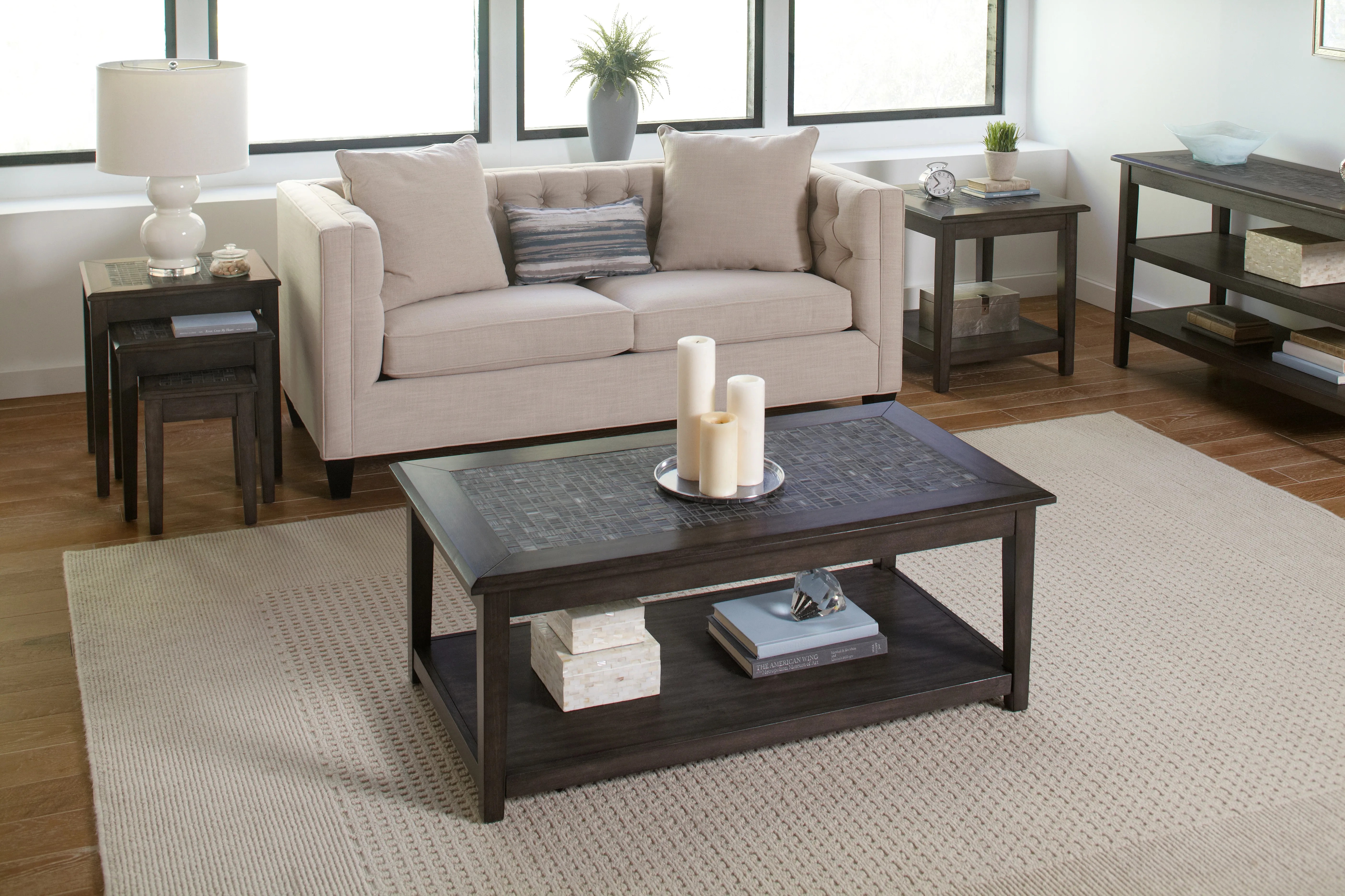 First Avenue TREVI NESTING TABLES - S/3