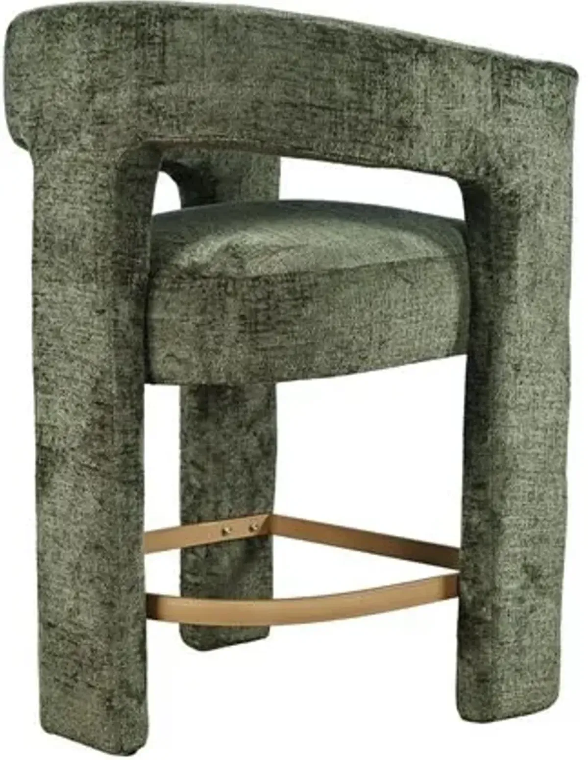 First Avenue LOTUS COUNTER STOOL-GREEN