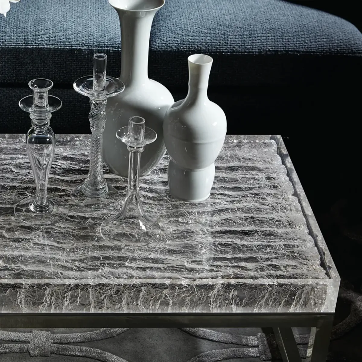 Bernhardt Interiors Arctic Cocktail Table