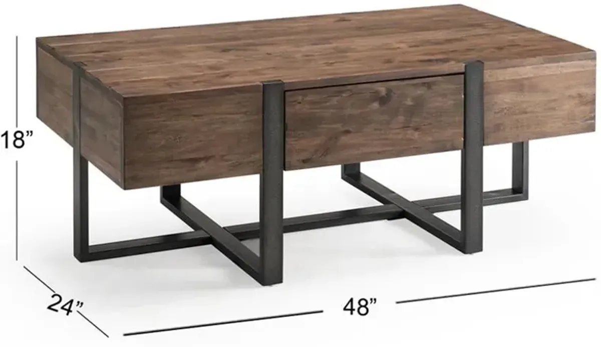 Magnussen Home Condo Rectangular Cocktail Table