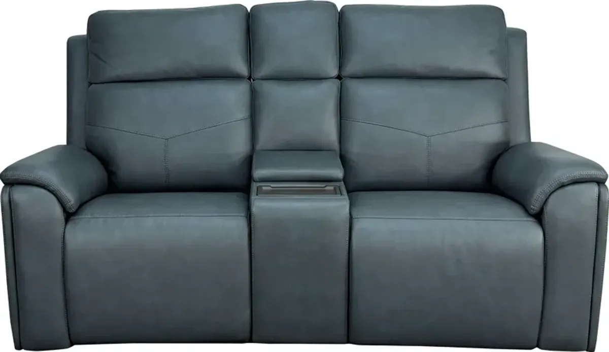 Flexsteel VERNON CONSOLE LOVESEAT-P5ZG-ADMIRAL