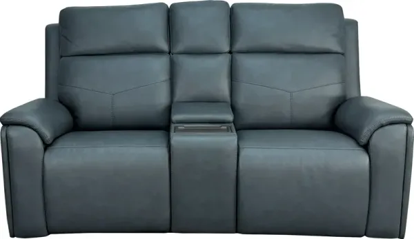 Flexsteel VERNON CONSOLE LOVESEAT-P5ZG-ADMIRAL