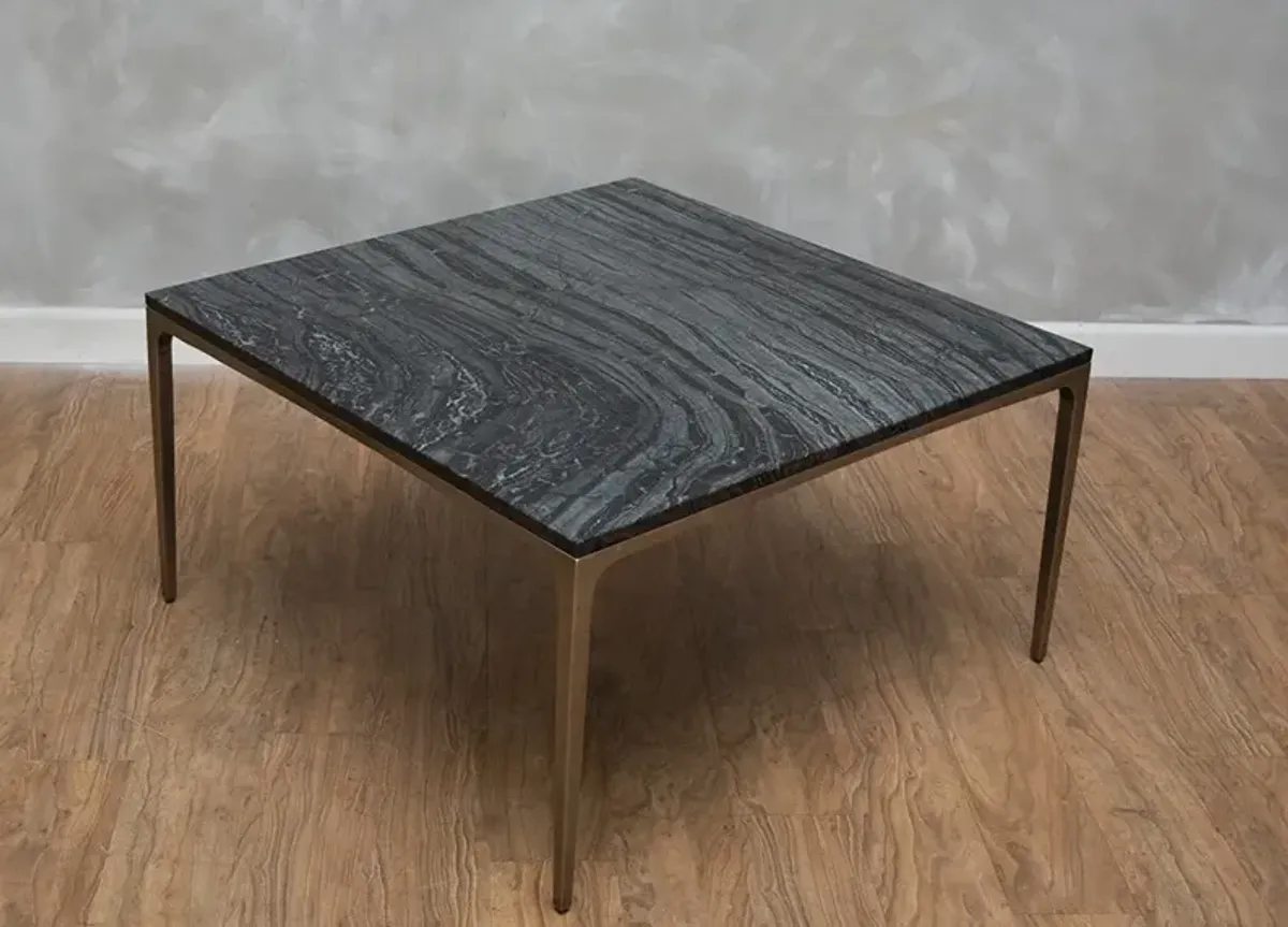 Bernhardt Strata Marble Cocktail Table