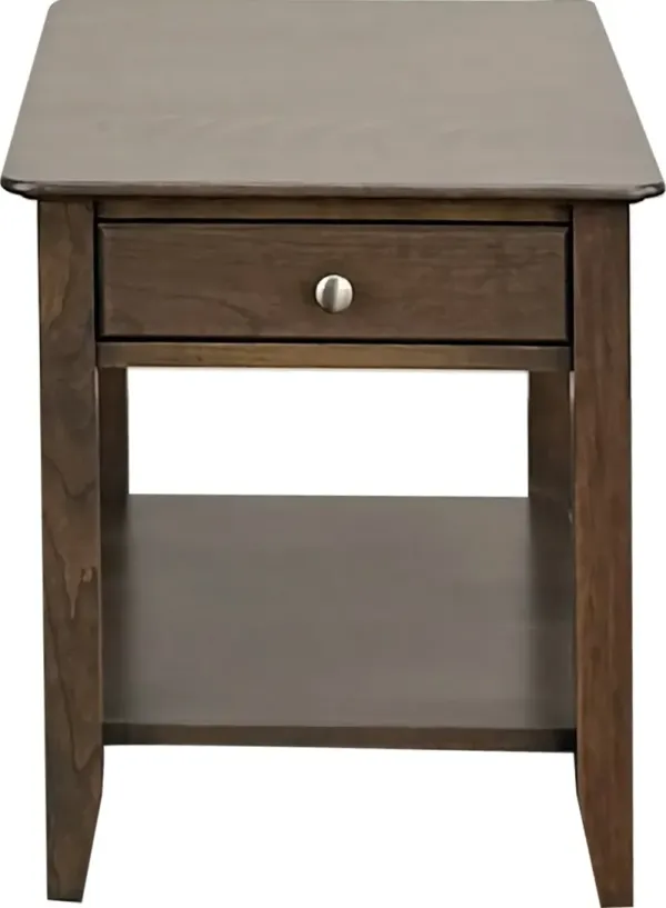 Witmer STRATFORD DRAWER END TABLE W/SHELF